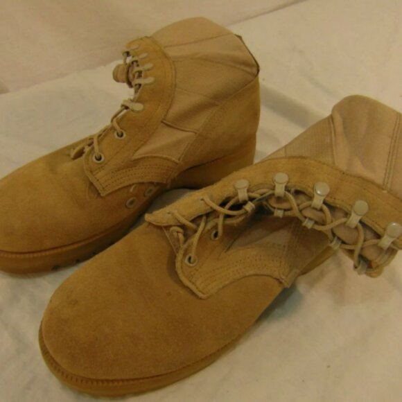 ALTAMA HOT WEATHER DESERT TAN sz8XW COMBAT MILITARY VIBRAM SOLES BOOTS NM 00217 main image 9